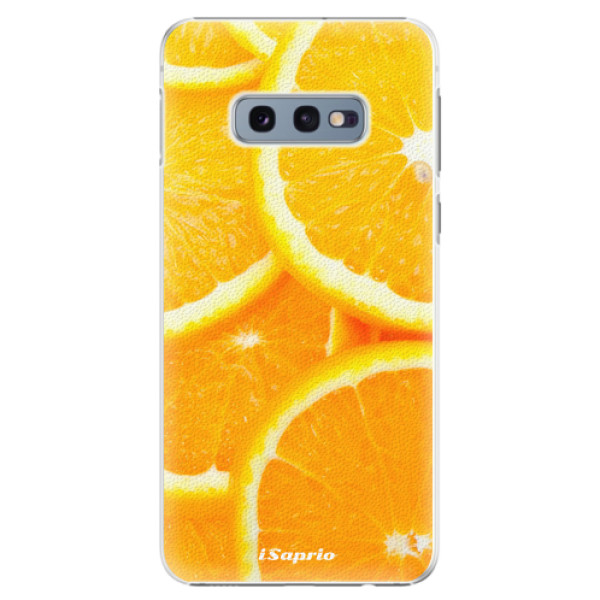 Plastové puzdro iSaprio - Orange 10 - Samsung Galaxy S10e
