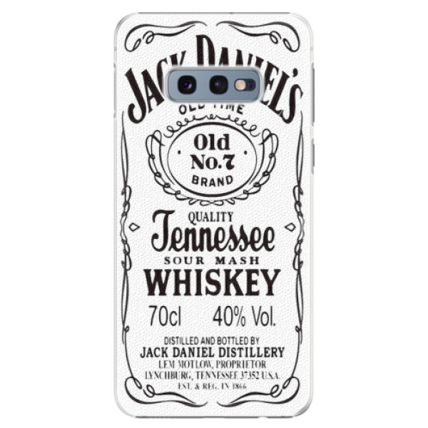 Plastové puzdro iSaprio - Jack White - Samsung Galaxy S10e