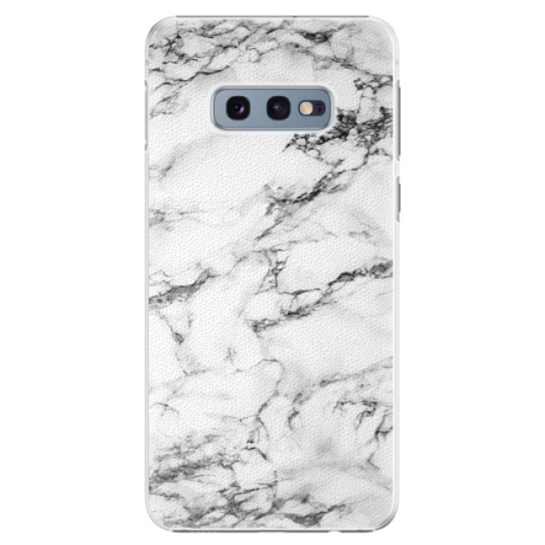 Plastové puzdro iSaprio - White Marble 01 - Samsung Galaxy S10e