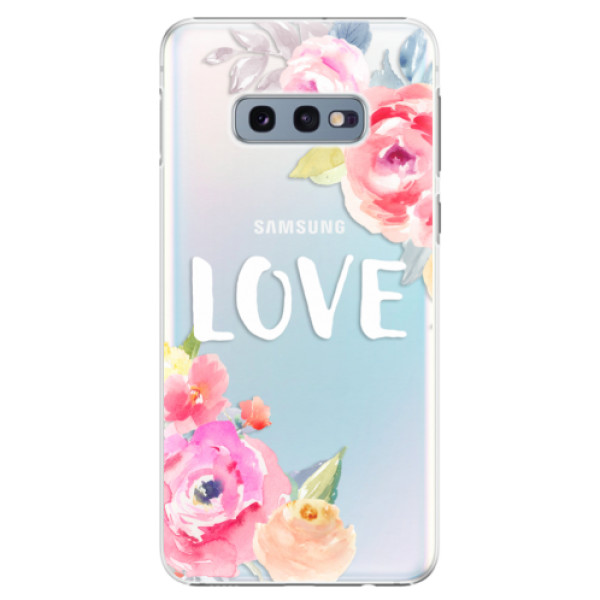 Plastové puzdro iSaprio - Love - Samsung Galaxy S10e