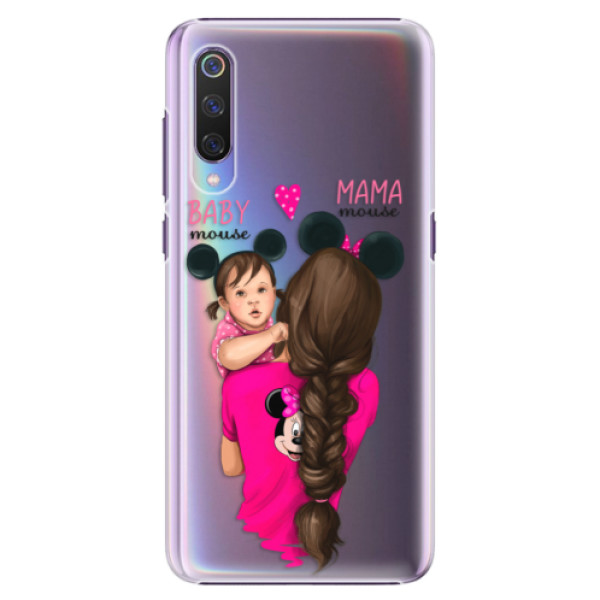 Plastové puzdro iSaprio - Mama Mouse Brunette and Girl - Xiaomi Mi 9