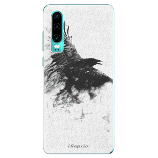 Plastové puzdro iSaprio - Dark Bird 01 - Huawei P30