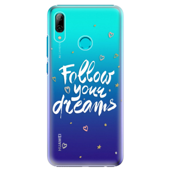Plastové puzdro iSaprio - Follow Your Dreams - white - Huawei P Smart 2019