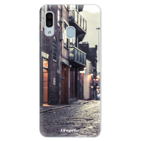 Silikónové puzdro iSaprio - Old Street 01 - Samsung Galaxy A30
