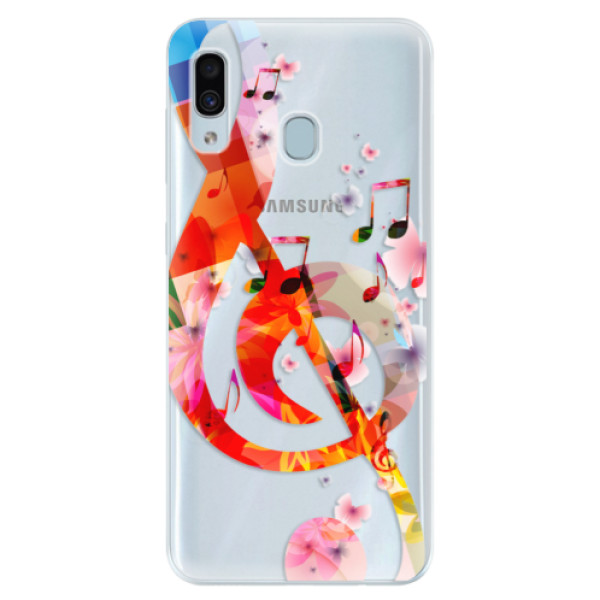 Silikónové puzdro iSaprio - Music 01 - Samsung Galaxy A30