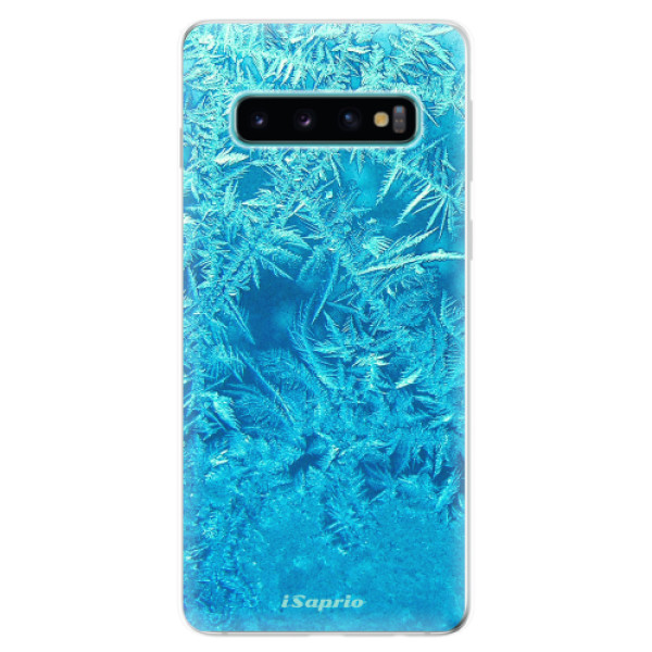 Odolné silikónové puzdro iSaprio - Ice 01 - Samsung Galaxy S10