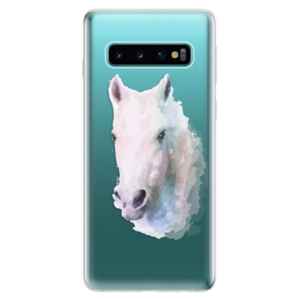 Odolné silikónové puzdro iSaprio - Horse 01 - Samsung Galaxy S10