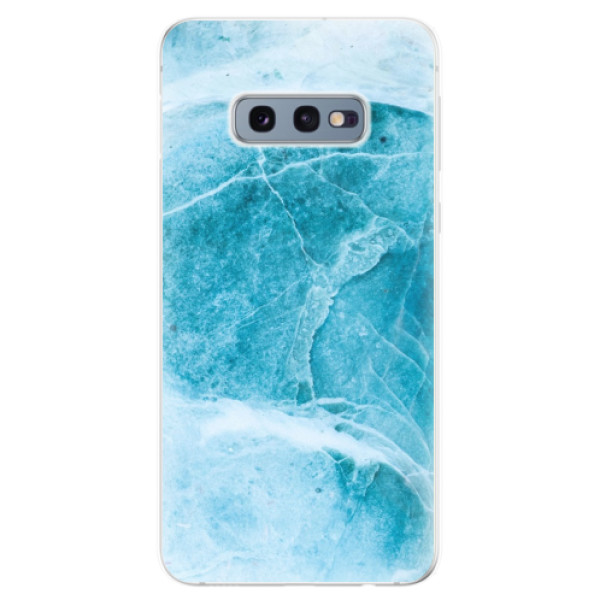 Odolné silikónové puzdro iSaprio - Blue Marble - Samsung Galaxy S10e