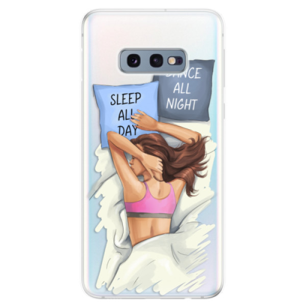 Odolné silikónové puzdro iSaprio - Dance and Sleep - Samsung Galaxy S10e