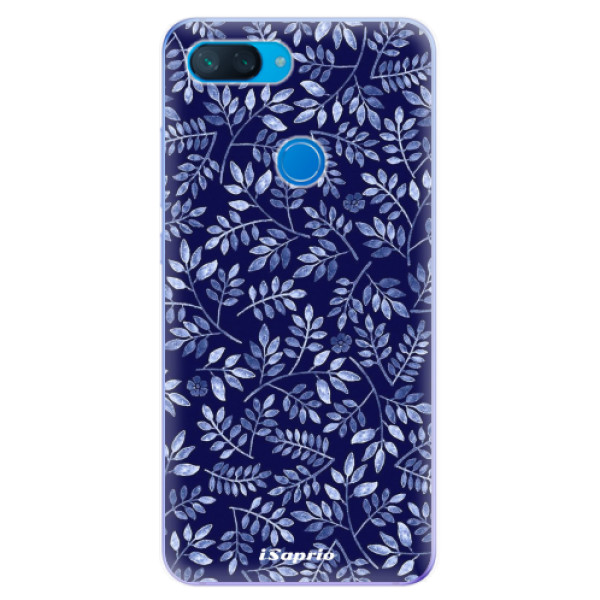 Odolné silikónové puzdro iSaprio - Blue Leaves 05 - Xiaomi Mi 8 Lite