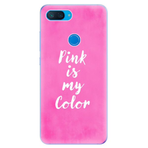 Odolné silikónové puzdro iSaprio - Pink is my color - Xiaomi Mi 8 Lite