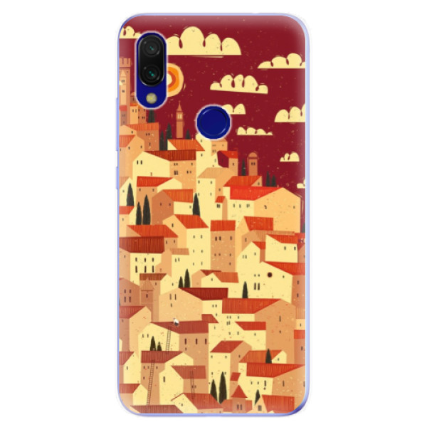 Odolné silikónové puzdro iSaprio - Mountain City - Xiaomi Redmi 7