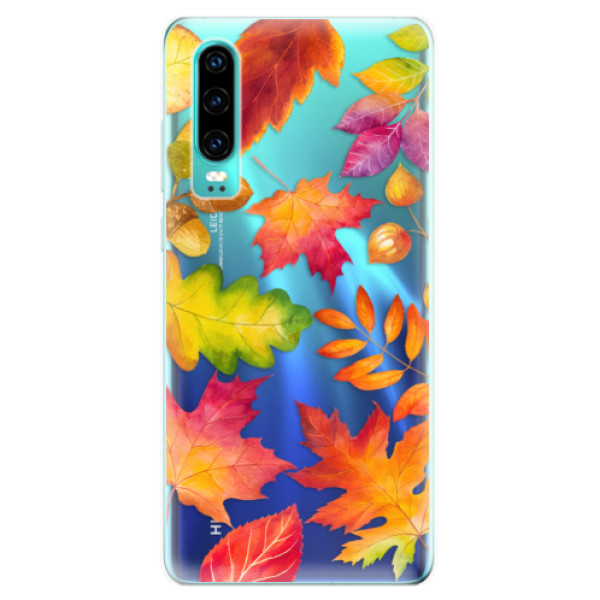 Odolné silikónové puzdro iSaprio - Autumn Leaves 01 - Huawei P30