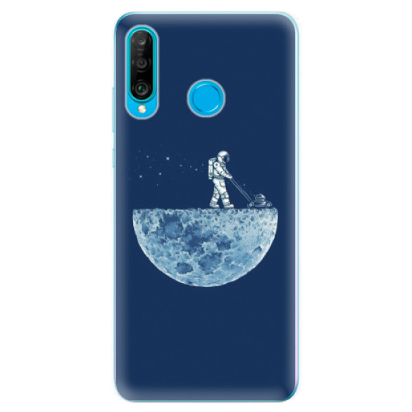 Odolné silikónové puzdro iSaprio - Moon 01 - Huawei P30 Lite