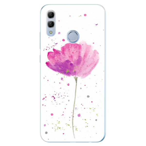 Odolné silikónové puzdro iSaprio - Poppies - Huawei Honor 10 Lite