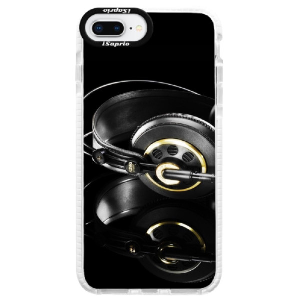 Silikónové púzdro Bumper iSaprio - Headphones 02 - iPhone 8 Plus