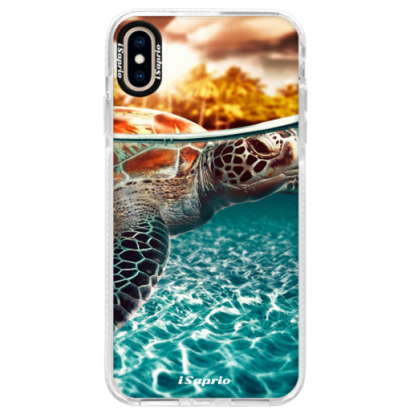 Silikónové púzdro Bumper iSaprio - Turtle 01 - iPhone XS Max