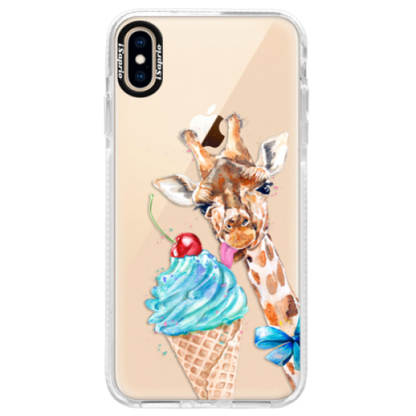 Silikónové púzdro Bumper iSaprio - Love Ice-Cream - iPhone XS Max