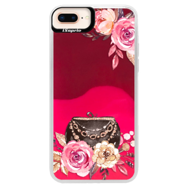 Neónové púzdro Pink iSaprio - Handbag 01 - iPhone 8 Plus