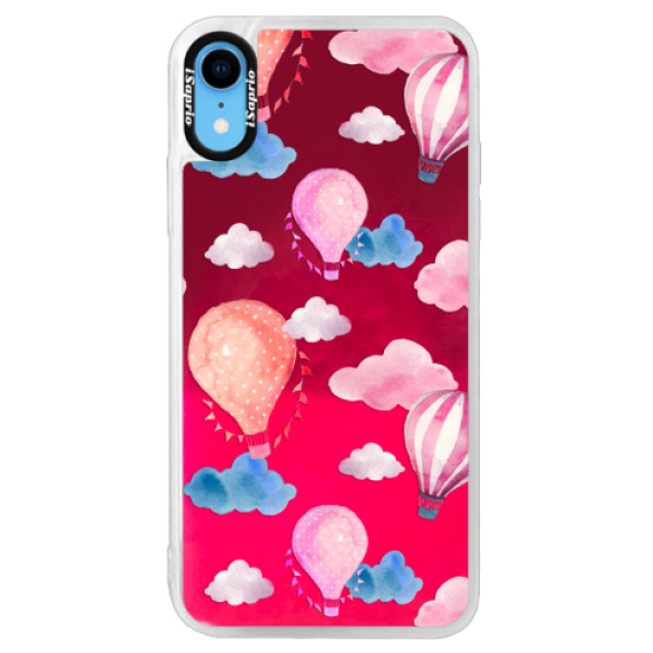 Neónové púzdro Pink iSaprio - Summer Sky - iPhone XR