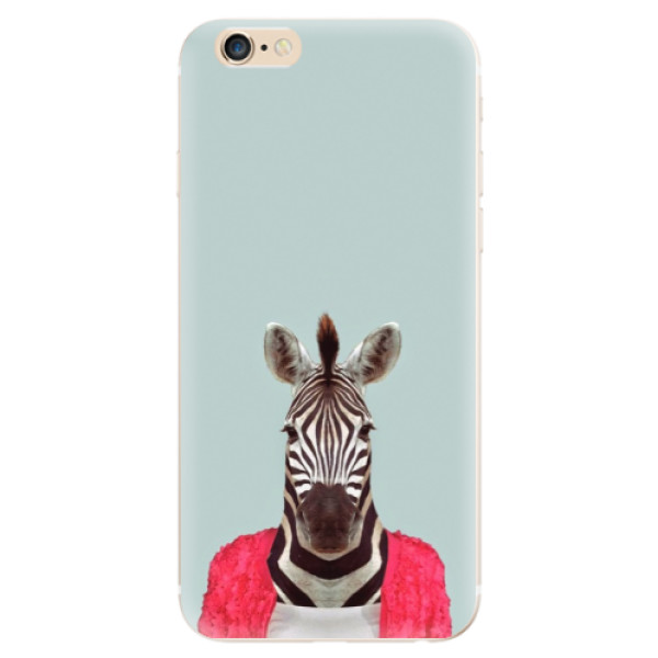 Odolné silikónové puzdro iSaprio - Zebra 01 - iPhone 6/6S