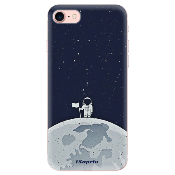 Odolné silikónové puzdro iSaprio - On The Moon 10 - iPhone 7