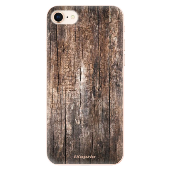 Odolné silikónové puzdro iSaprio - Wood 11 - iPhone 8