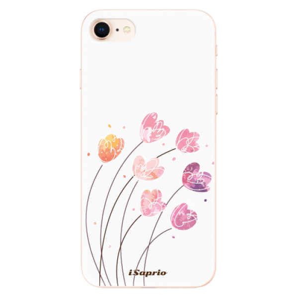 Odolné silikónové puzdro iSaprio - Flowers 14 - iPhone 8