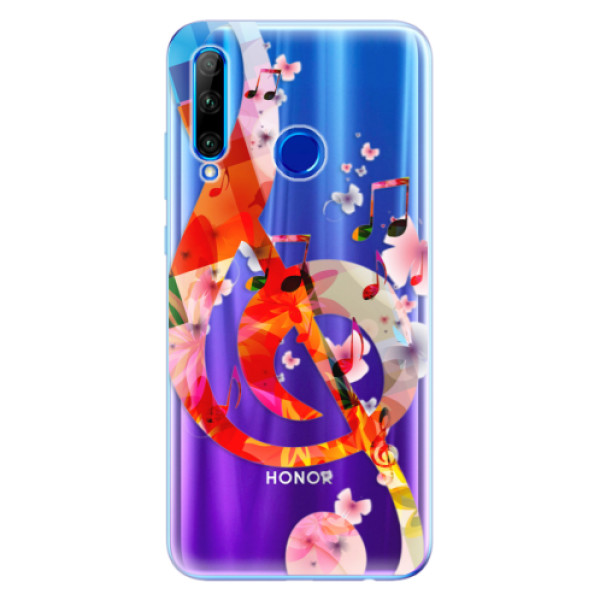 Odolné silikónové puzdro iSaprio - Music 01 - Huawei Honor 20 Lite