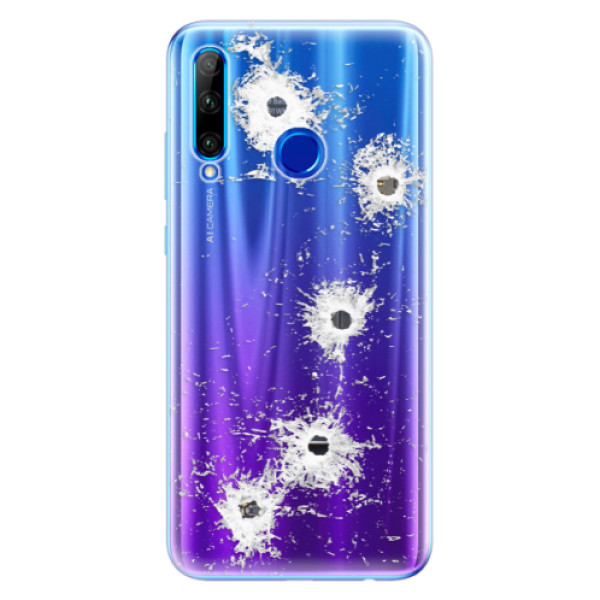 Odolné silikónové puzdro iSaprio - Gunshots - Huawei Honor 20 Lite