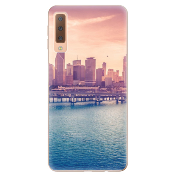 Odolné silikónové puzdro iSaprio - Morning in a City - Samsung Galaxy A7 (2018)