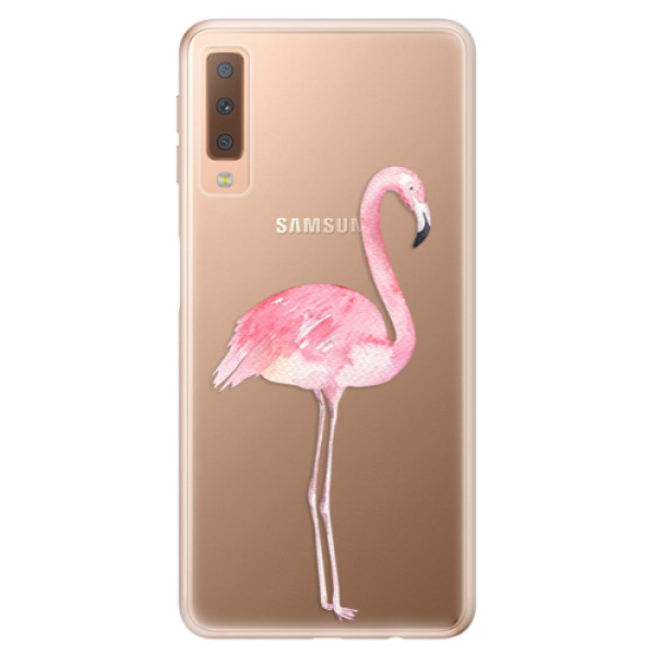 Odolné silikónové puzdro iSaprio - Flamingo 01 - Samsung Galaxy A7 (2018)