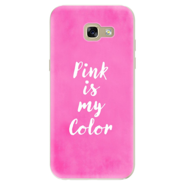 Odolné silikónové puzdro iSaprio - Pink is my color - Samsung Galaxy A5 2017