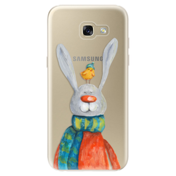 Odolné silikónové puzdro iSaprio - Rabbit And Bird - Samsung Galaxy A5 2017