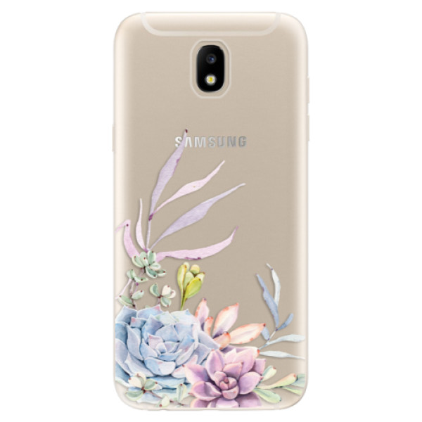 Odolné silikónové puzdro iSaprio - Succulent 01 - Samsung Galaxy J5 2017
