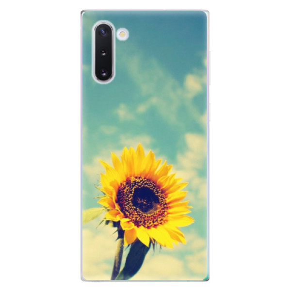 Odolné silikónové puzdro iSaprio - Sunflower 01 - Samsung Galaxy Note 10