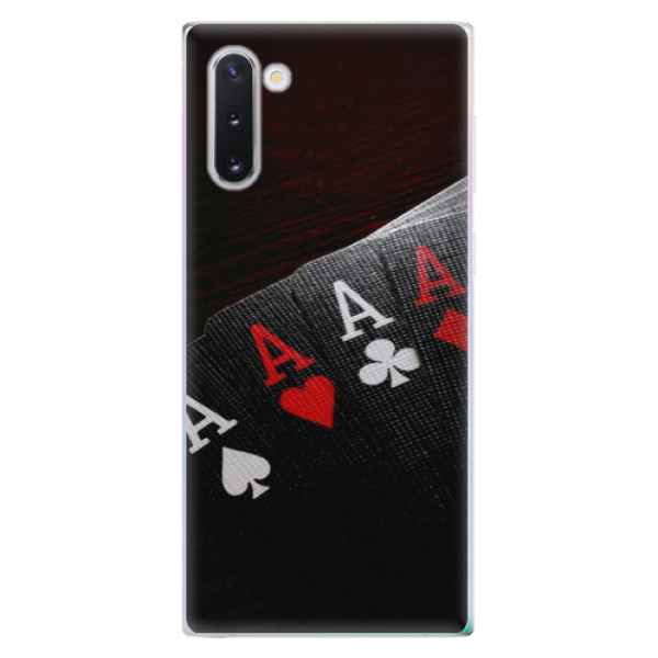 Odolné silikónové puzdro iSaprio - Poker - Samsung Galaxy Note 10