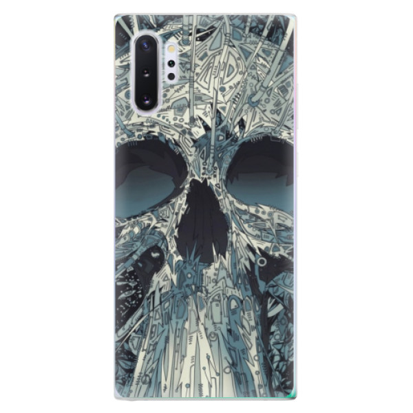 Odolné silikónové puzdro iSaprio - Abstract Skull - Samsung Galaxy Note 10+