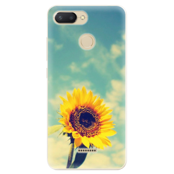 Odolné silikónové puzdro iSaprio - Sunflower 01 - Xiaomi Redmi 6