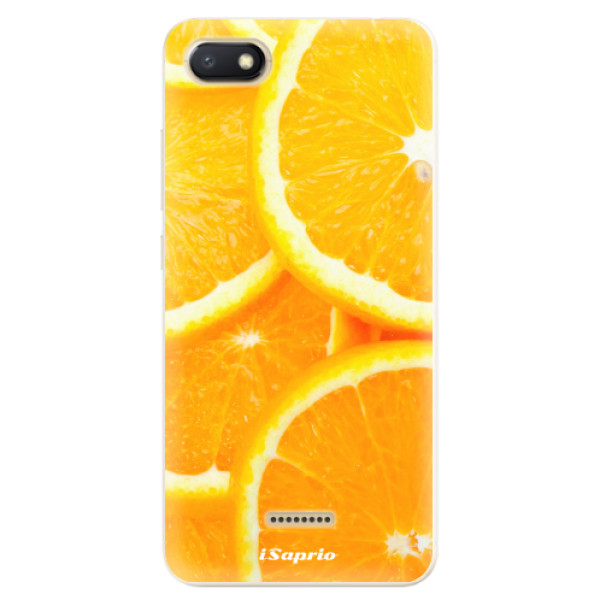 Odolné silikónové puzdro iSaprio - Orange 10 - Xiaomi Redmi 6A