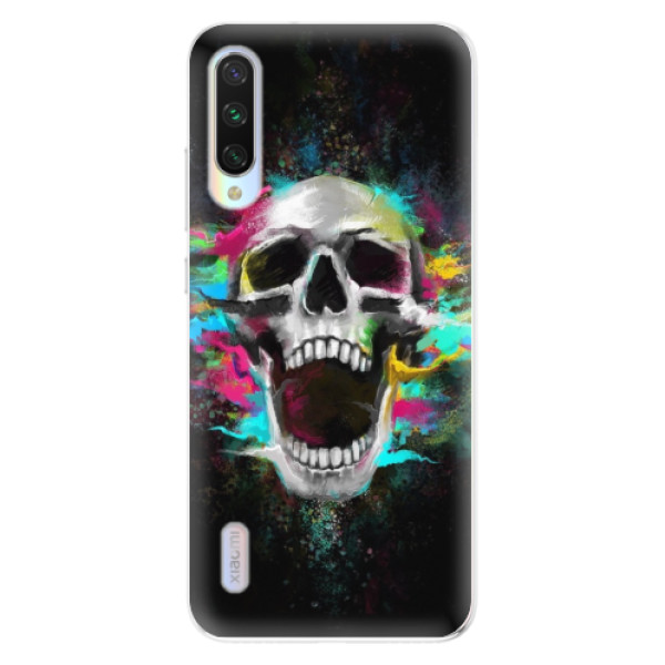 Odolné silikónové puzdro iSaprio - Skull in Colors - Xiaomi Mi A3