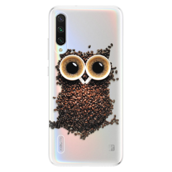 Odolné silikónové puzdro iSaprio - Owl And Coffee - Xiaomi Mi A3