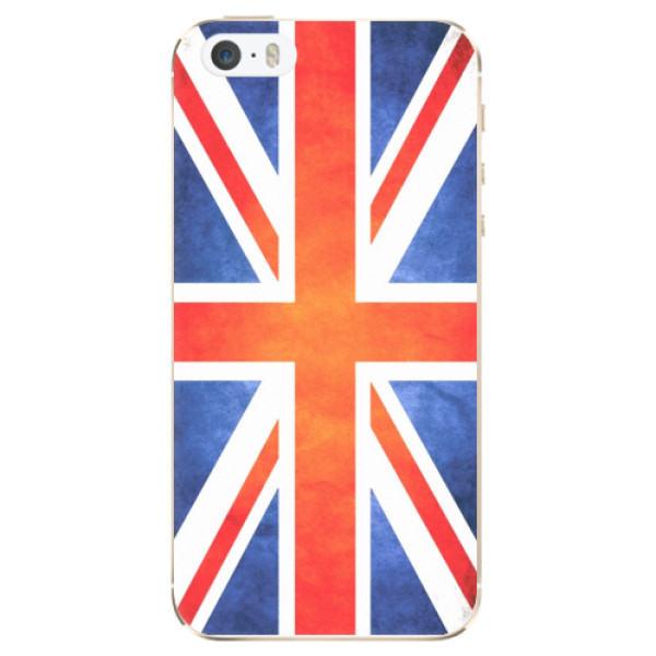 Odolné silikónové puzdro iSaprio - UK Flag - iPhone 5/5S/SE