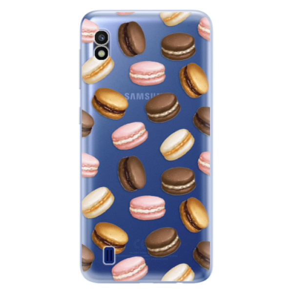 Odolné silikónové puzdro iSaprio - Macaron Pattern - Samsung Galaxy A10