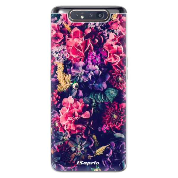Odolné silikónové puzdro iSaprio - Flowers 10 - Samsung Galaxy A80