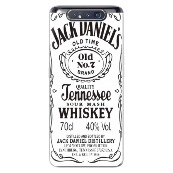 Odolné silikónové puzdro iSaprio - Jack White - Samsung Galaxy A80