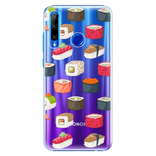 Plastové puzdro iSaprio - Sushi Pattern - Huawei Honor 20 Lite