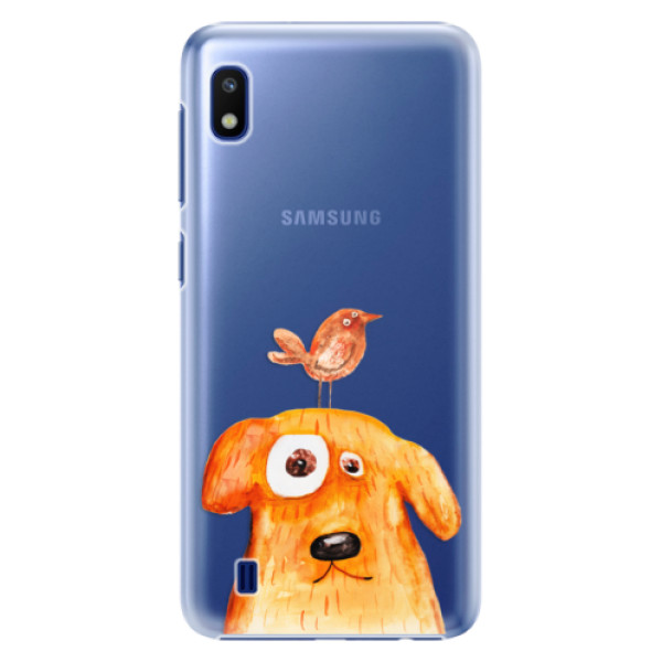 Plastové puzdro iSaprio - Dog And Bird - Samsung Galaxy A10