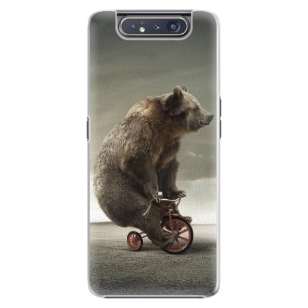 Plastové puzdro iSaprio - Bear 01 - Samsung Galaxy A80