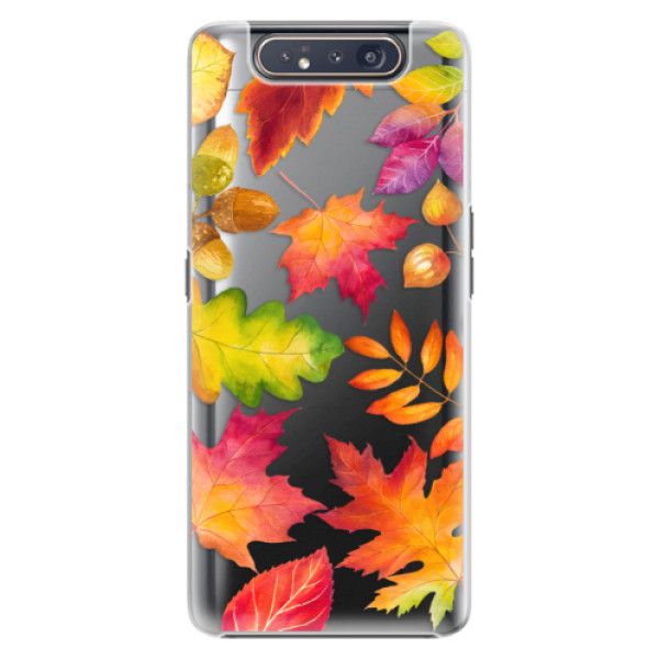 Plastové puzdro iSaprio - Autumn Leaves 01 - Samsung Galaxy A80